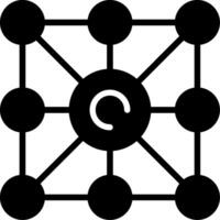 Connect Glyph Icon vector