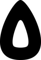 Khamsa Glyph Icon vector