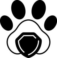 Pet Insurance Icon vector