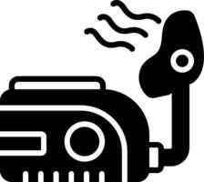 Nebulizer Glyph Icon vector