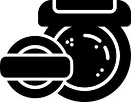 Powder Glyph Icon vector