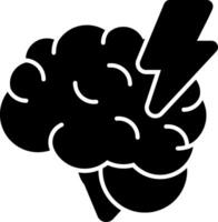 Stress Management Glyph Icon vector
