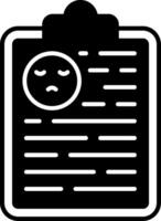 Depression Support Glyph Icon vector