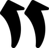 Ahad Ashar Glyph Icon vector