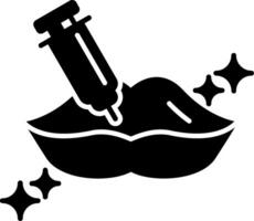 Botox Glyph Icon vector