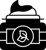 Cleansing Balm Glyph Icon vector