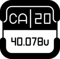 Calcium Periodic Table Element vector