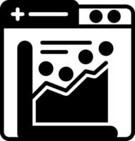 Traffic Glyph Icon vector