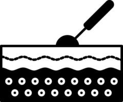 Wart Glyph Icon vector