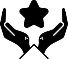Feedback Glyph Icon vector