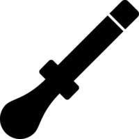 Cold Chisel Glyph Icon vector