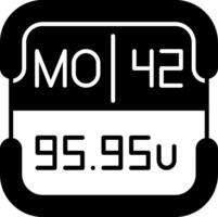 Molybdenum Periodic Table Element vector