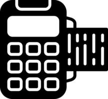 Pos Glyph Icon vector