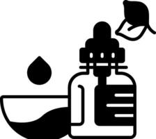 Essential Oils Glyph Icon vector