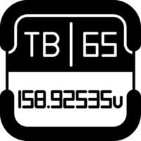 Terbium Periodic Table Element vector