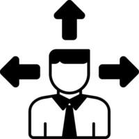 Agile Values Glyph Icon vector