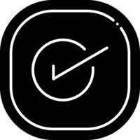 Success Glyph Icon vector
