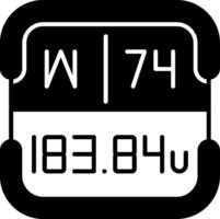 Tungsten Periodic Table Element vector