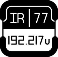Iridium Periodic Table Element vector