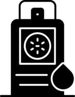 Cucumber Extract Glyph Icon vector