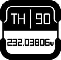 Thorium Periodic Table Element vector