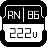 Radon Periodic Table Element vector