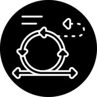Agile Manifesto Duplicate Glyph Icon vector