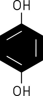 Hydroquinone Glyph Icon