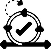 Agile Glyph Icon vector