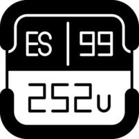 Einsteinium Periodic Table Element vector