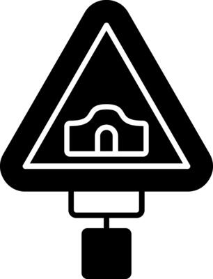 Bridge Glyph Icon