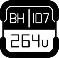 Bohrium Periodic Table Element vector