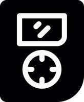 Gamepad Glyph Icon vector