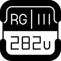 Roentgenium Periodic Table Element vector