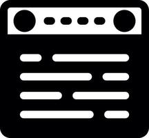 Website Glyph Icon vector