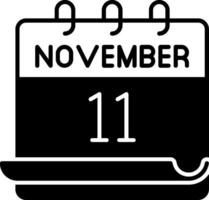 November 11 Icon vector