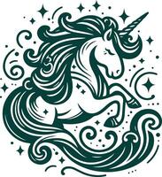 Design Perfect for Fantasy Coloring Pages vector