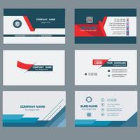 Business Card Pack Abstract background colorful background vector