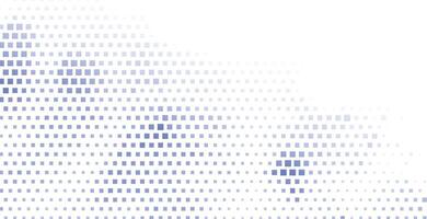 Digital Technology Colorful Blue Pixels Gradient Background. Digital Data Square Blue Pattern. Blue Digital Pixel Mosaic Pattern. vector