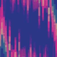 Retro pixel glitch background of TV screen with color noise pixels, abstract texture. Broken TV screen digital error or VHS retro television distortion signal on glitch noise screen vector