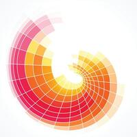 Color equalizer isolated on white background. Pulse music player. Audio wave logo. design element Poster sound wave template visualization signal Illustration eps 10 vector