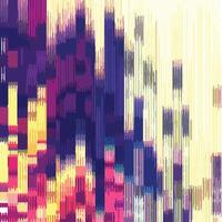 Big Data Abstract Pixels. Blue Glitch Noise Effect. Computer Memory Buffer Overflow Problem. Pixel Data Flow Matrix. vector