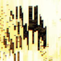 Glitch noise on TV screen, pixel digital or VHS effect, , static error on computer background. Glitch and signal distortion on television, dynamic pixels noise interference on display vector