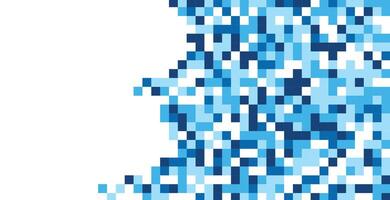 Pixel background. Blue-white gradient backdrop or texture. Diffused points screen. vector