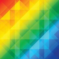 Rainbow gradient abstract background design vector