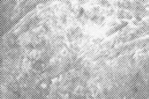 Black halftone pattern texture on white background. vector