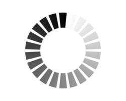 Loading bar status icon. illustration. loaded icons. Download progress. Donload or Upload. vector
