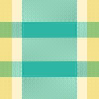 Britain plaid tartan, golf texture textile background. Tile seamless pattern fabric check in light and teal colors. vector