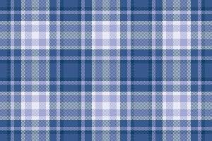 Holiday fabric texture , intricate seamless check tartan. Collage pattern background textile plaid in blue and light colors. vector