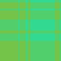 Subtle check fabric, ragged texture pattern tartan. Goose foot textile plaid seamless background in green and mint colors. vector